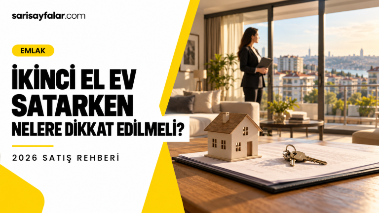 İkinci El Ev Satarken Nelere Dikkat Edilmeli? 2026 Kapsamlı Rehber